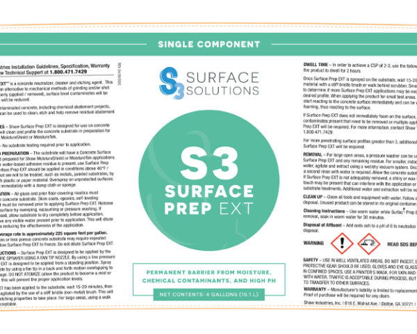 S3 Surface Prep EXT™