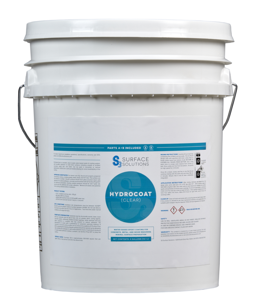 HydroCoat (Clear) S3 Surface Solutions
